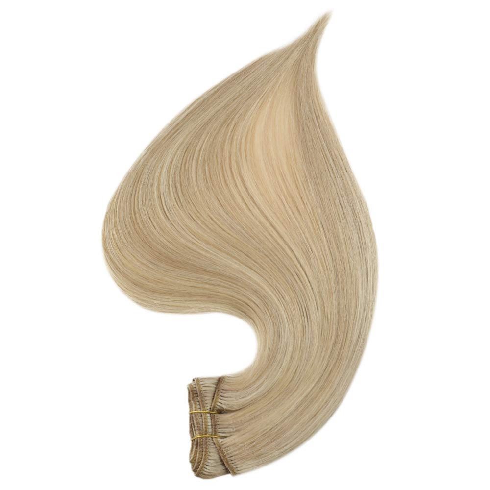 seamless clip in human hair extensions