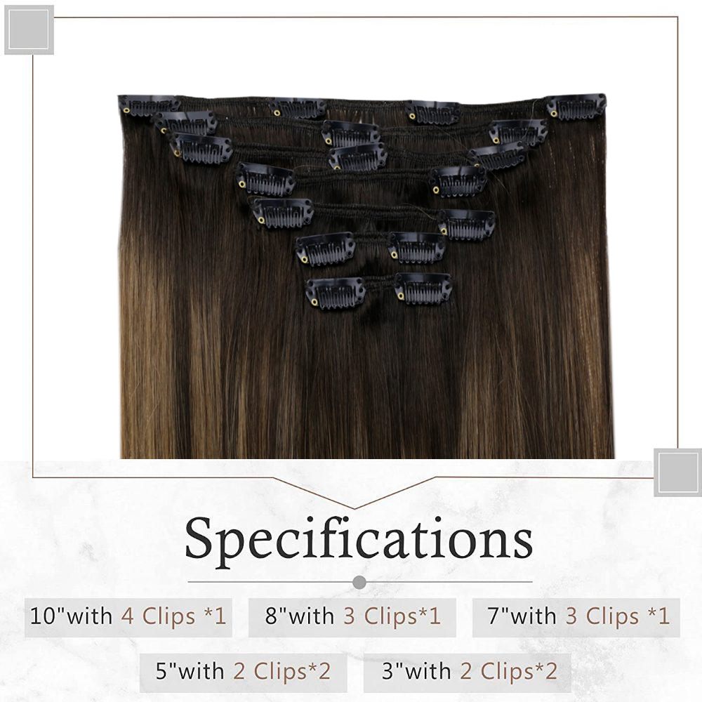 clip in extensions for short hair