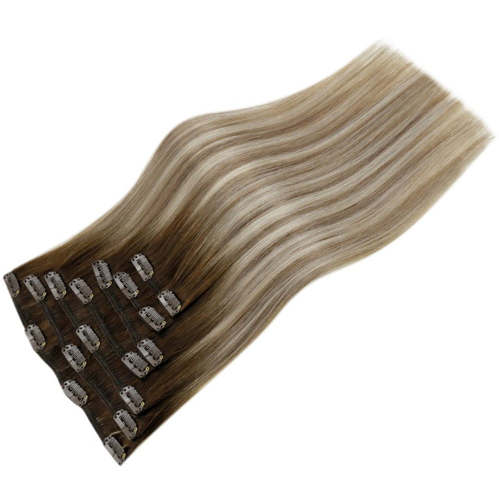 seamless clip in hair extensions