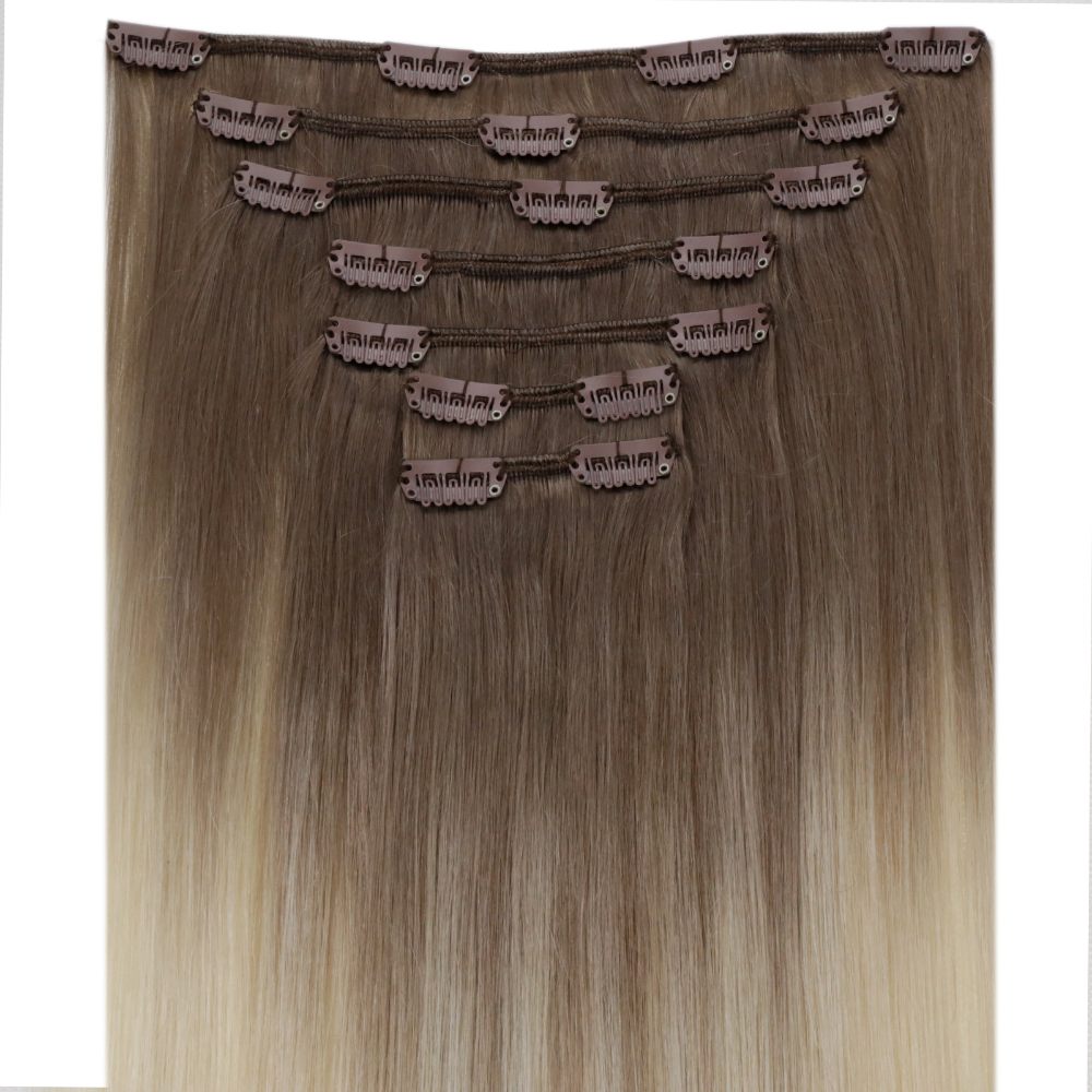clip in hair extensions real human hair