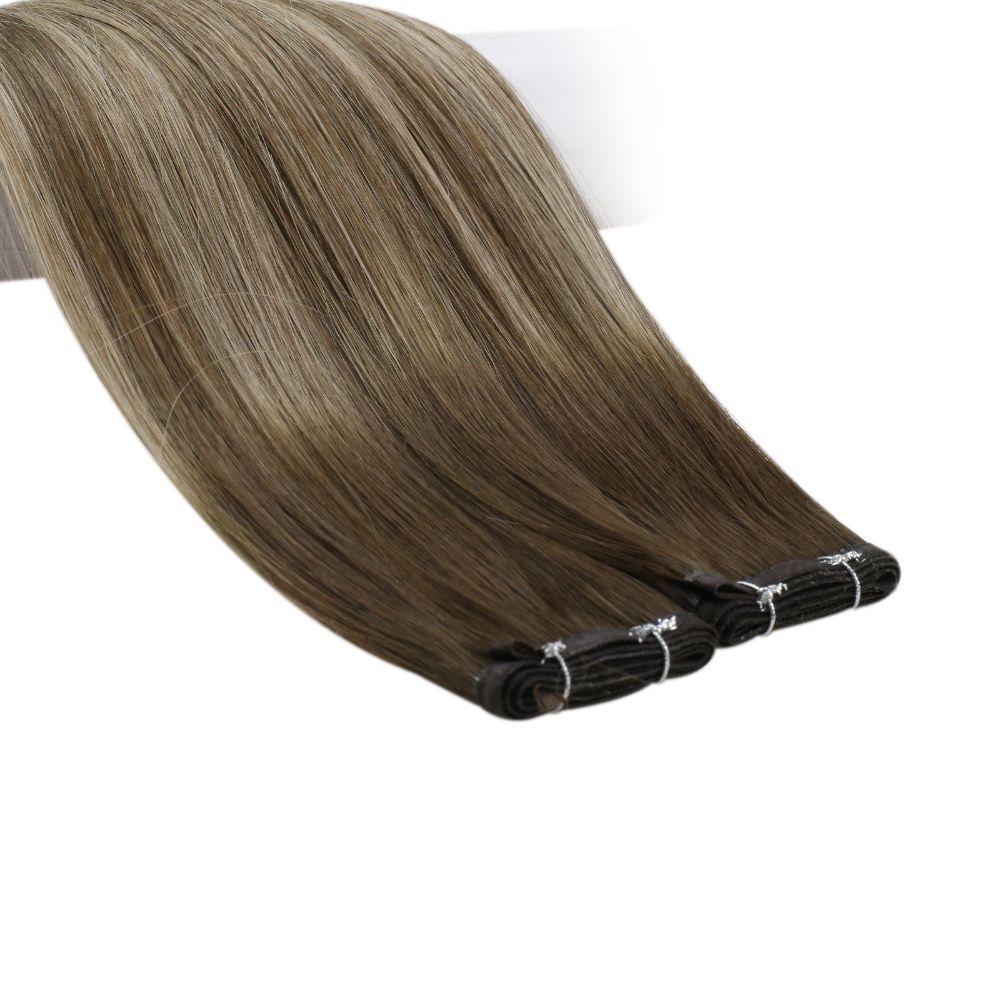 hair bundles straight invisible flat weft hair extensions flat weft extensions sew in weft hair extensions