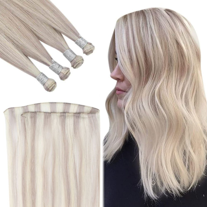 blonde handtied weft hair wefts wefts of hair wefts hair extensions weft hair extensions weft hair extensions weft hair