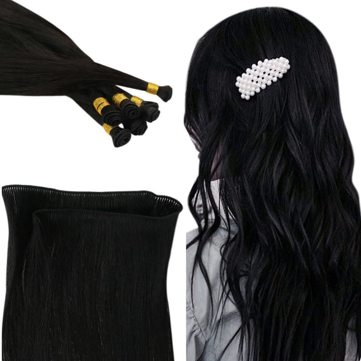 handmade hair weave black Hair Extensions best extensions for thin hair black hair extensions