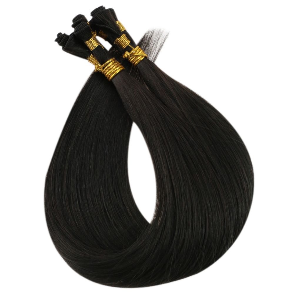 virgin hand tied weft seamless extensions real human hair extensions real hair extensions professional hair extensions