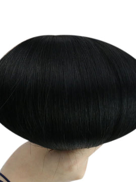 Black Tape in Extensions Best Tape in Extensions Virgin Injection Human Hair Tape Extensions #1