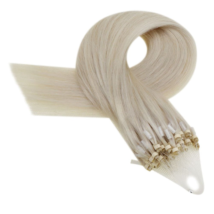 micro ring hair extensions 100% human hair