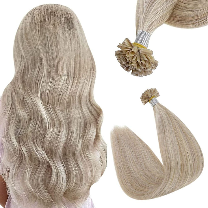 pre bonded nail hair extensions