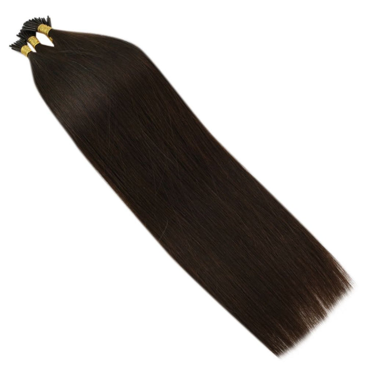 double drawn i tip hair extensions