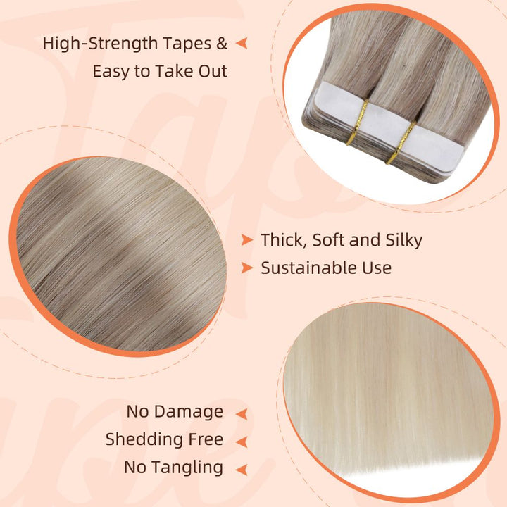 tape in hair extensions best quality