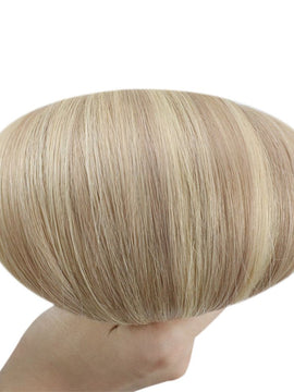 Tape in Extensions Virgin Human Hair Blonde Highlights #18/613 |Easyouth