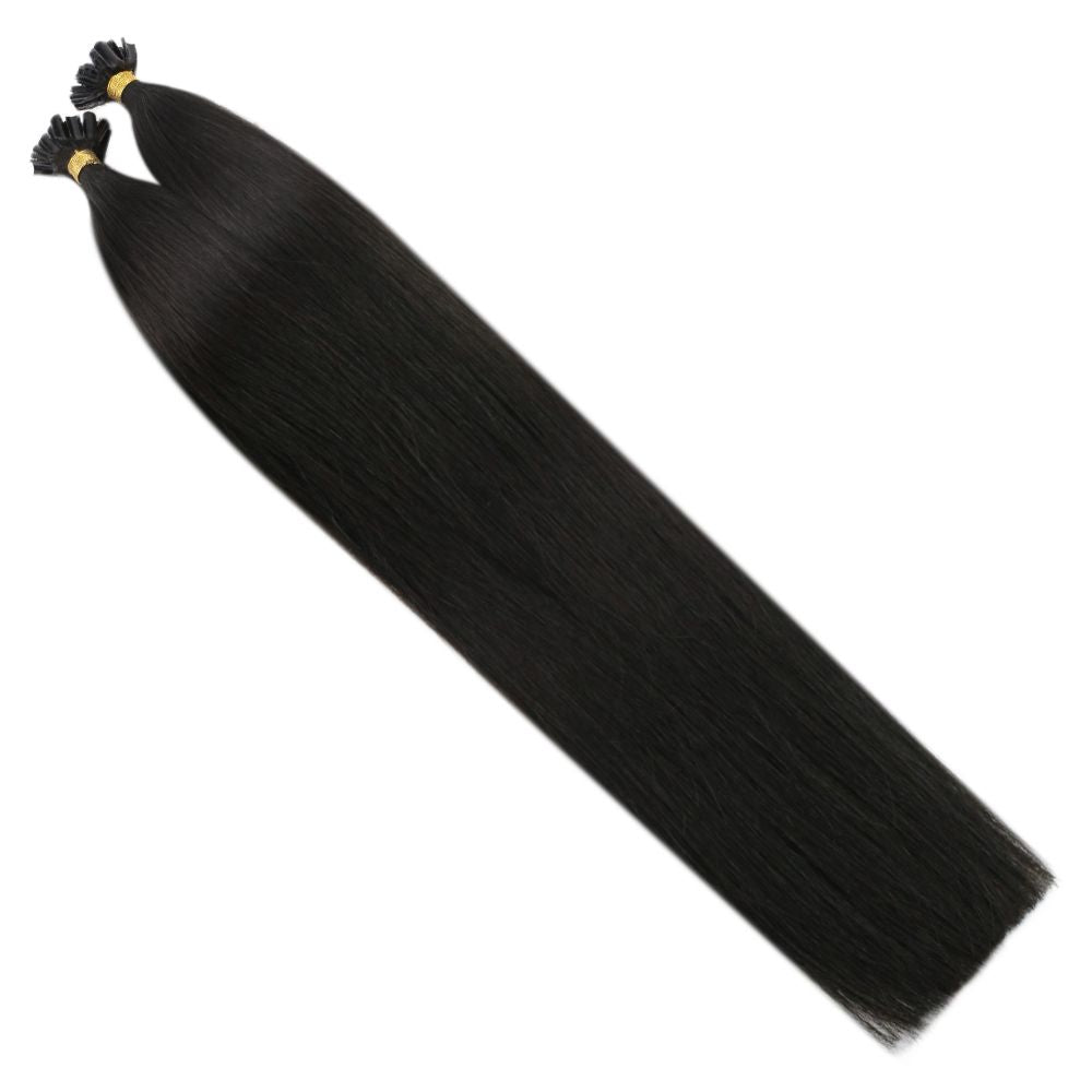 pre bonded nail tip hair extensions