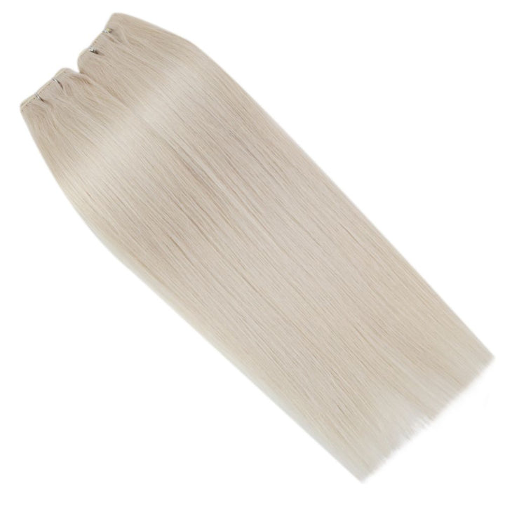 hair weave natural texture human hair extensions invisible bead extensions invisible hair extensions for thin hair