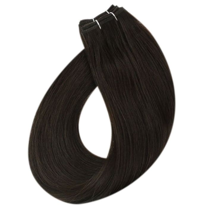 sew in hair extensions for brown hair