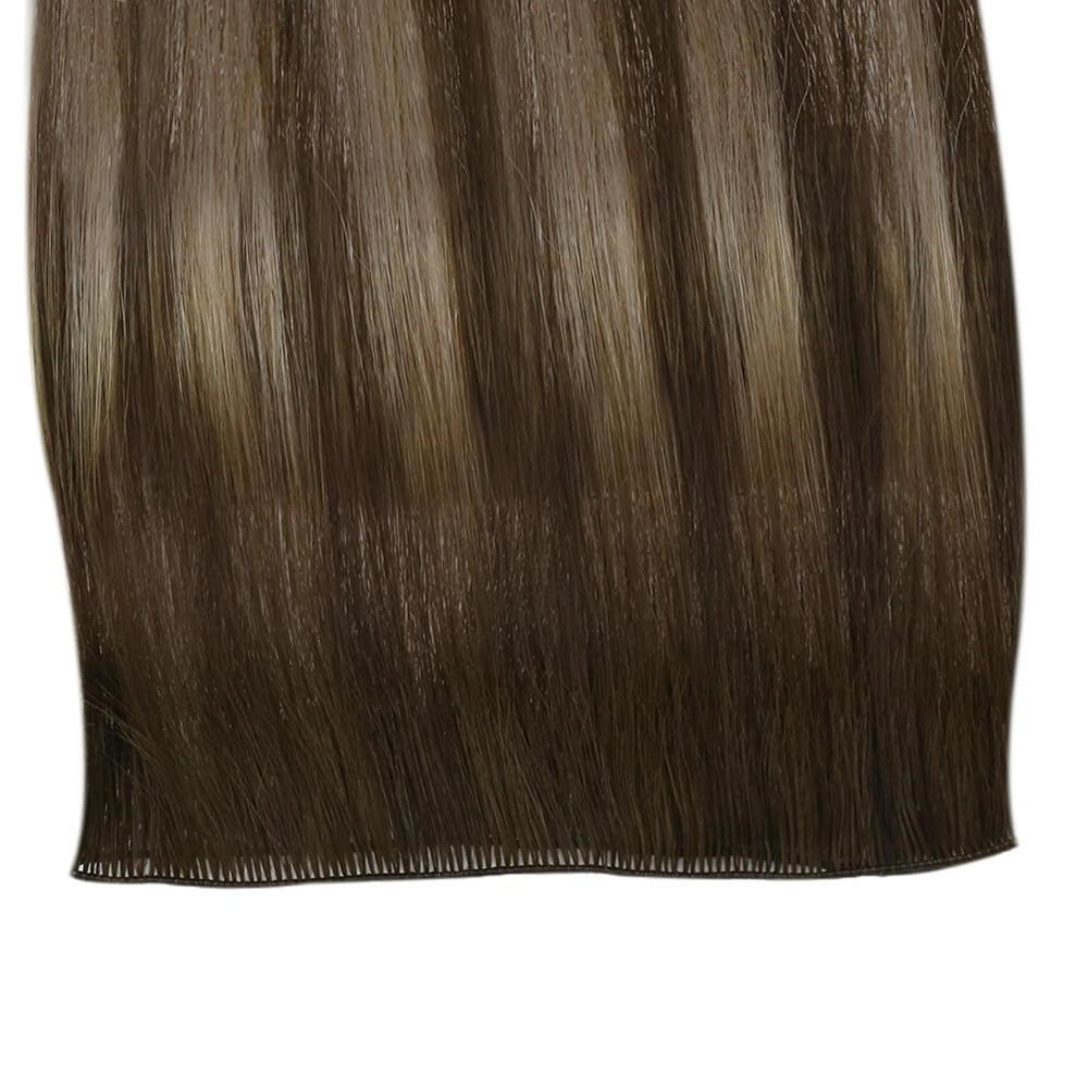 full cuticles hand-tied weft bundles virgin hair