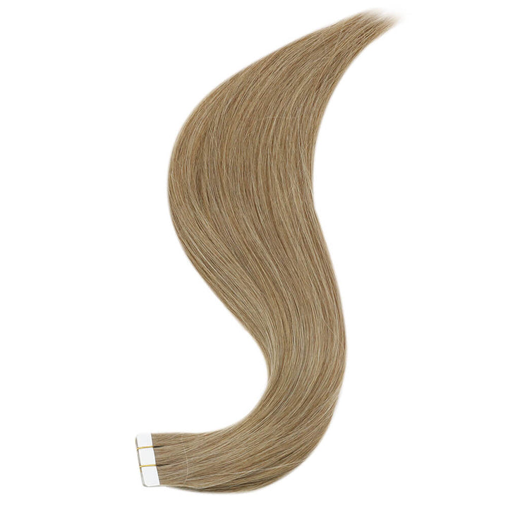 hair extensions virgin tape hair blonde highlight
