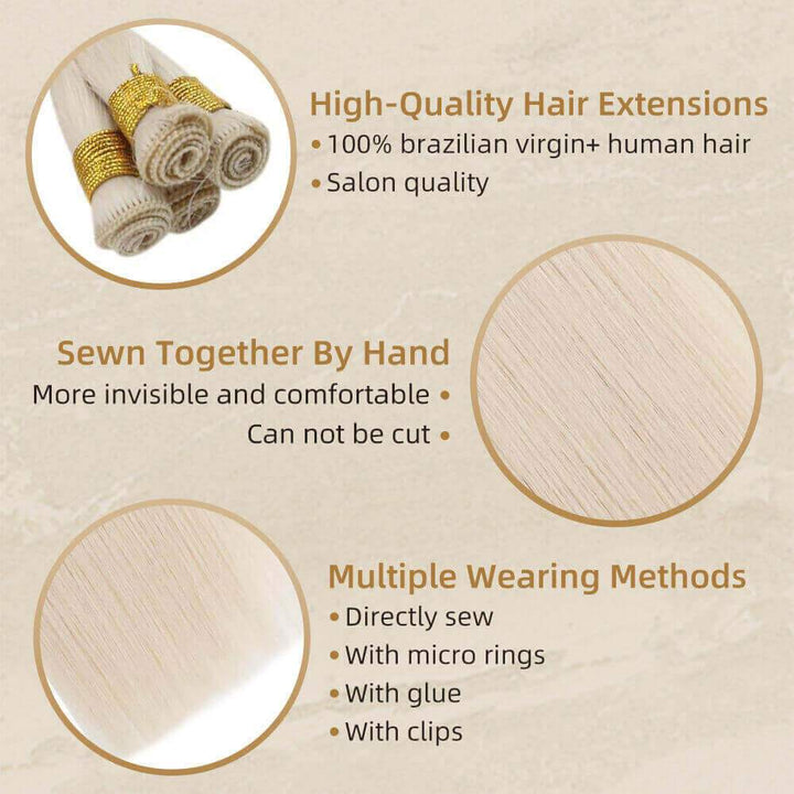 Hand Tied Weft