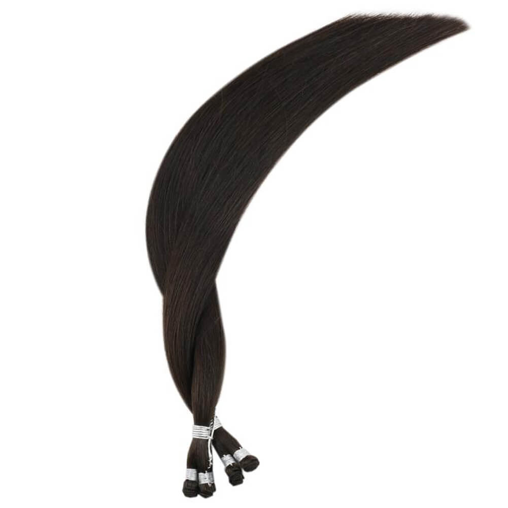 handtied weft virgin hair high quality hair extensions
