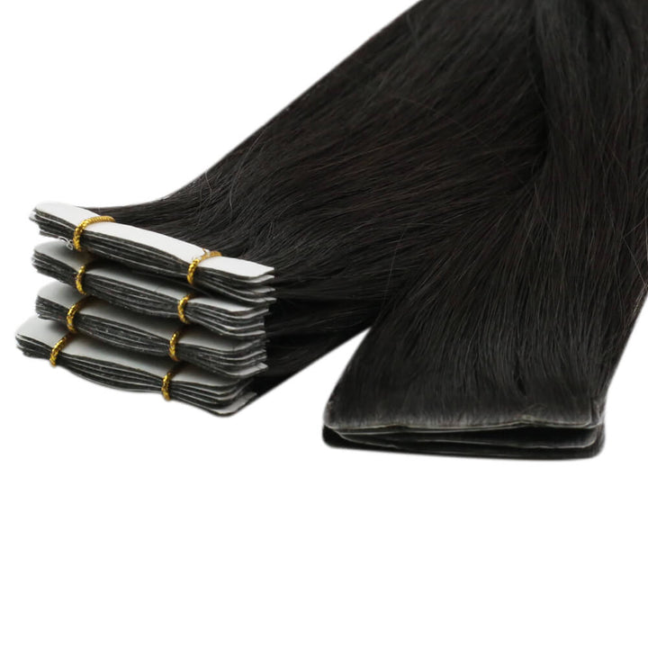 high quality real human hair tape in hair extensions