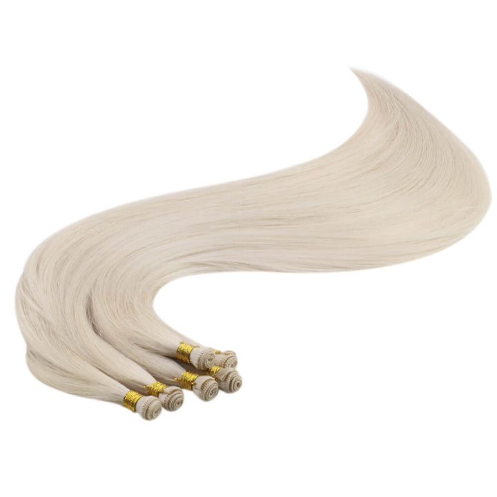 high quality handtied weft virgin hair