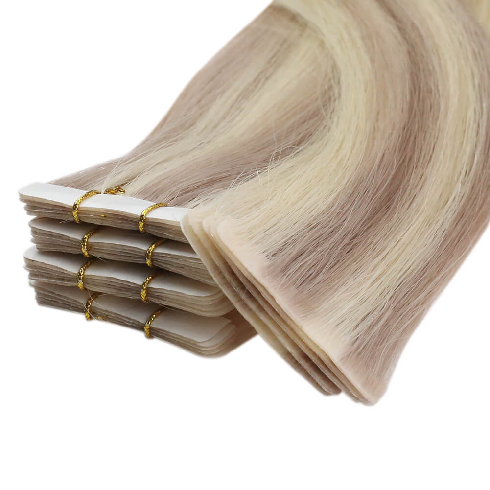high quality tape in hair extensions virgin hair