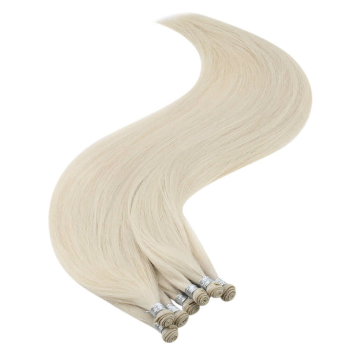 high quality virgin hair handtied weft