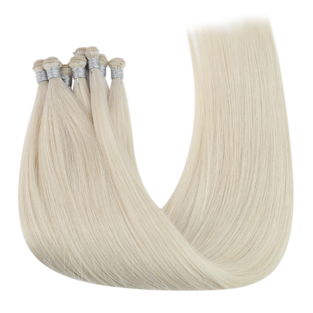 platinum blonde hair extensions hair weft bundles