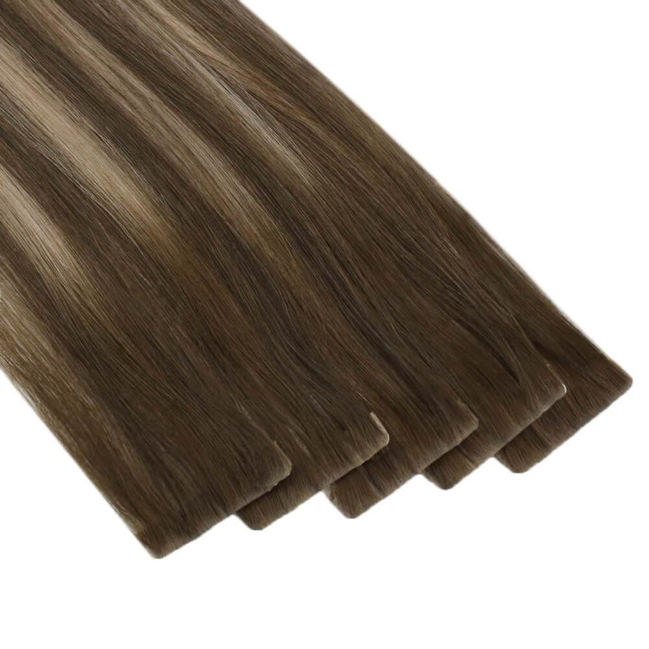 seamless tape in hair extensions highest quality human hair