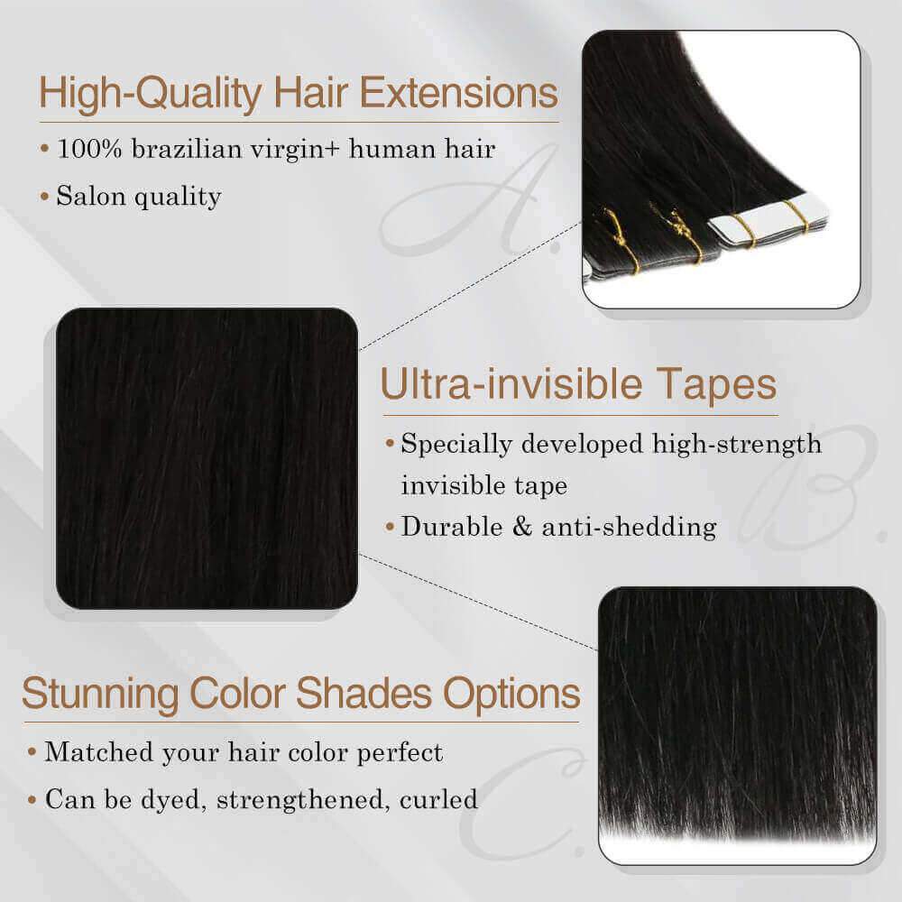 tape in hair extensions best quality