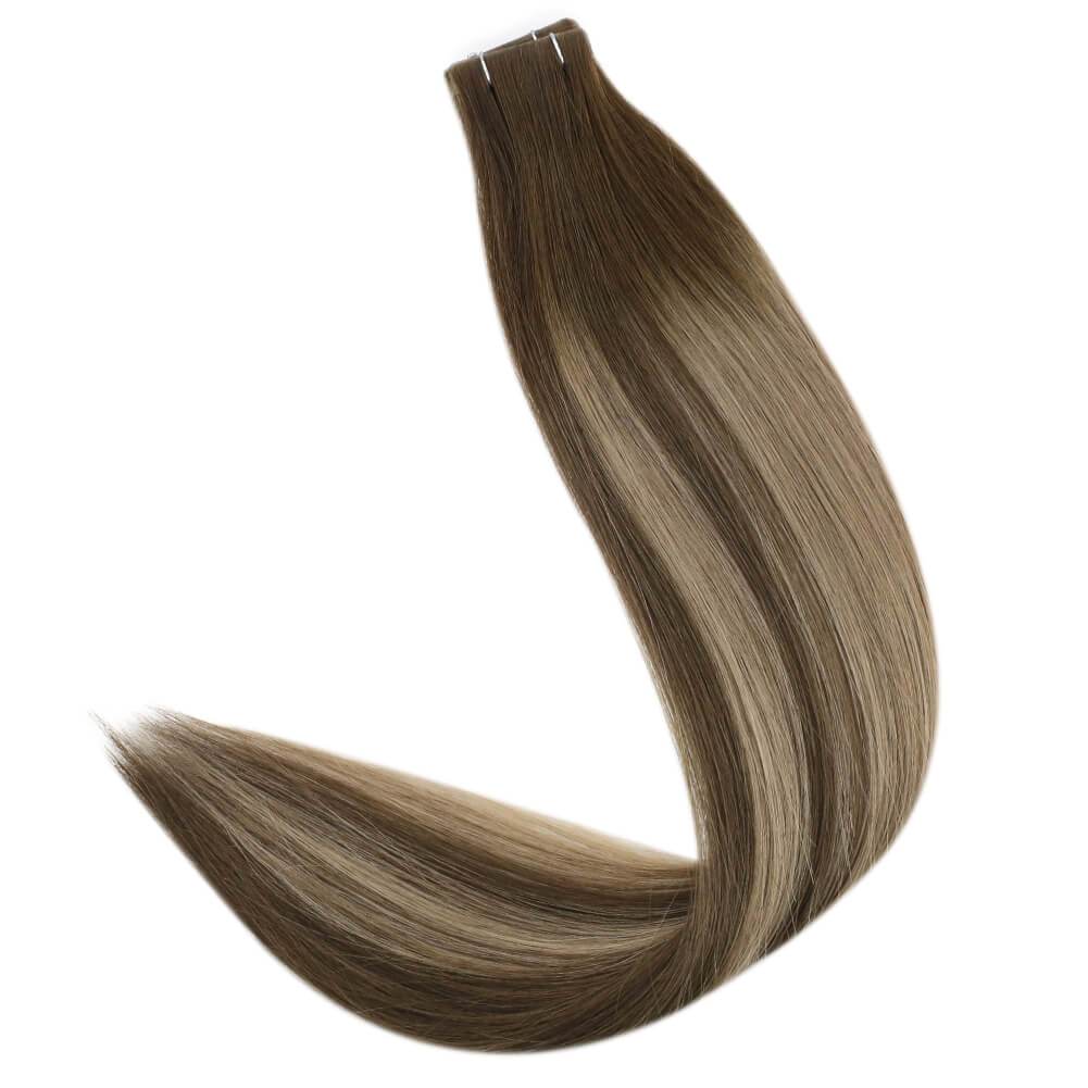 tape in blonde hair extensions invisible hair extensions