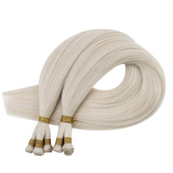 hand tied weave in virgin hair extensions human hair